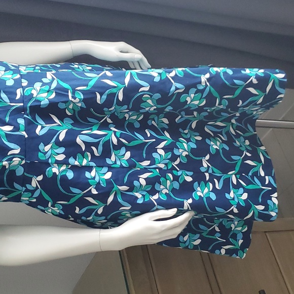 Draper James blue floral dress size 10 NWT - Picture 3 of 8